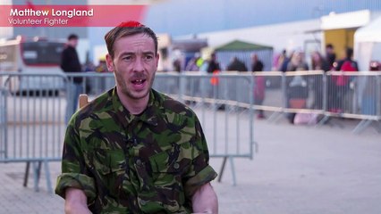 Volunteer fighter recounts the attack on a military base near Poland