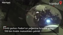 Ünlü şarkıcı Fedon’un yeğenine hırsızlık şoku: 350 bin liralık motosikleti çalındı