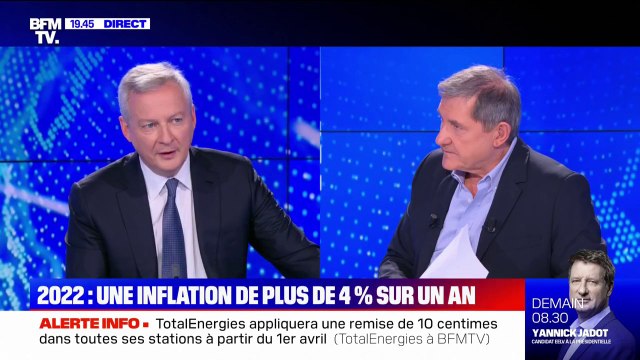 Bruno Le Maire sur le carburant: Il faut que les distributeurs, que les pétroliers, fassent un effort supplémentaire