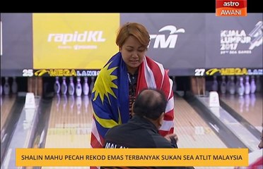 Shalin mahu pecah rekod emas terbanyak Sukan SEA atlit Malaysia