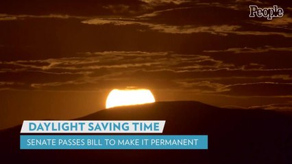 Senate Passes Bill to Make Daylight Saving Time Permanent