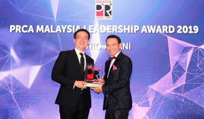 Astro AWANI menang Anugerah Khas Kepimpinan PRCA Malaysia