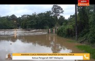 Amaran cuaca peringkat waspada di Pantai Timur