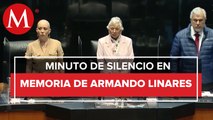Senado guarda minuto de silencio en memoria del periodista Armando Linares