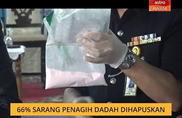 66% sarang penagih dadah dihapuskan