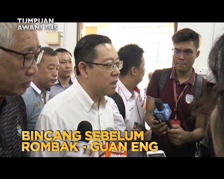 Tumpuan AWANI 7:45 - Bukan Azmin tapi Wan Azizah & bincang sebelum rombak - Guan Eng