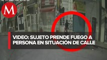 En Aguascalientes, prenden fuego a persona en situación de calle mientras dormía