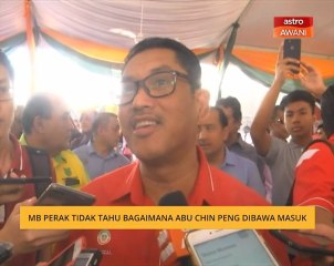 MB Perak tidak tahu bagaimana abu Chin Peng di bawa masuk
