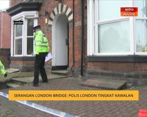 Serangan London Bridge: Polis London tingkat kawalan