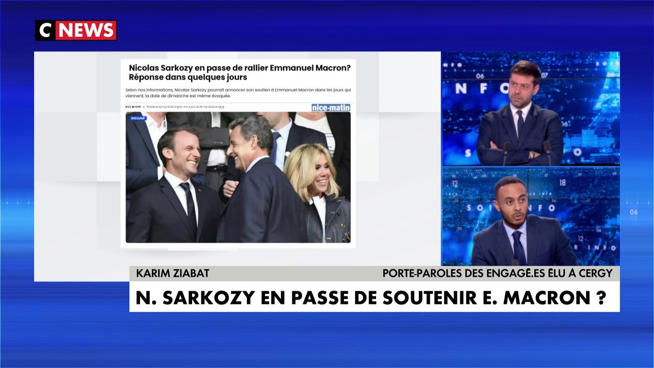 Karim Ziabat : «Si j’étais candidat à l’élection présidentielle, je ne voudrais pas du soutien de Nicolas Sarkozy»
