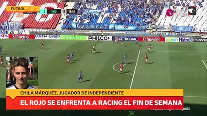 El rojo se enfrenta a Racing el fin de semana