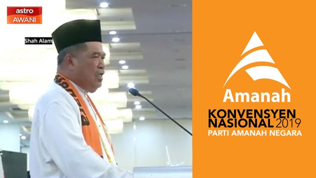 Konvensyen Nasional Amanah 2019: Amanah kekal sebagai platform permuafakatan dalam PH - Mohamad Sabu