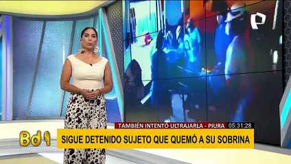 Piura: Capturan a extranjero acusado de quemar e intentar ultrajar a una niña