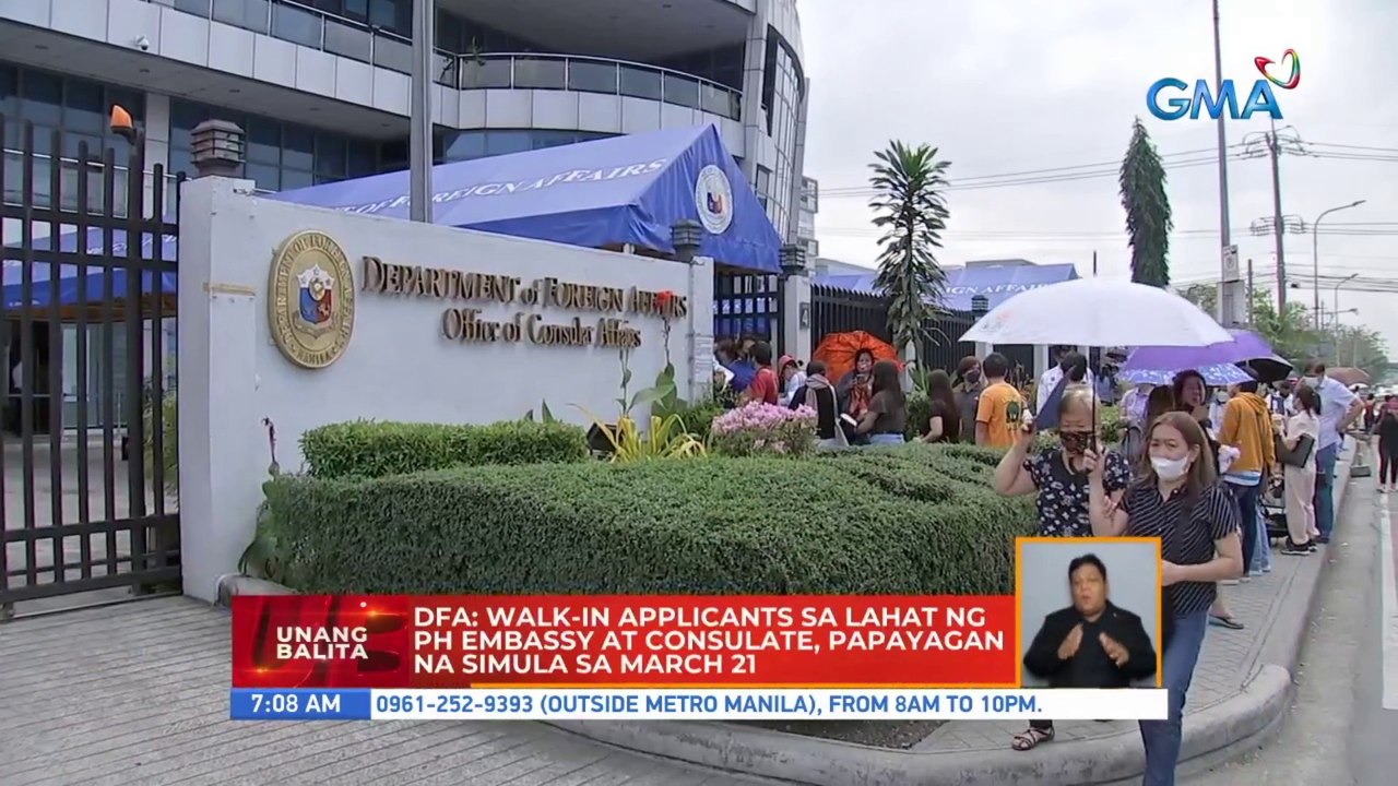 Walk-in applicants sa DFA Aseana, maagang pumila; ilang inabutan ng cut-off, dismayado | UB