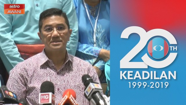 Kongres Nasional Keadilan 2019: Anwar tidak tepati janji - Azmin