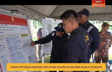 Tidak petunjuk baharu nelayan hilang di muara Kuala Dungun