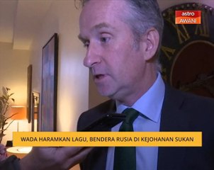 WADA haramkan lagu, bendera Rusia di kejohanan sukan