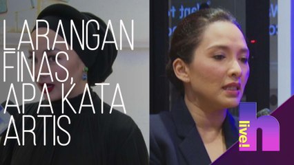 h Live! - Larangan Finas terhadap pelakon muda disolek jadi tua, apa kata artis