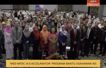 'MED-MTDC I4.0 Accelarator' program bantu usahawan IKS
