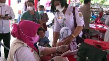 Kapolda Sumut Laksanaan Vaksinasi Massal oleh Kapolda Sumut di Kab. Serdang Bedagai