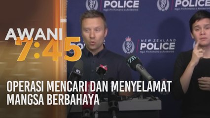 Operasi mencari dan menyelamat mangsa berbahaya