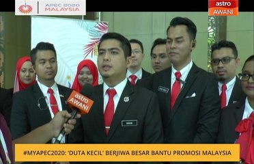 #MYAPEC2020: 'Duta kecil' berjiwa besar bantu promosi Malaysia