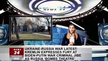 Ukraine-Russia war latest: Kremlin expresses fury at Biden-Putin war criminal jibe as Russia ‘bombs
