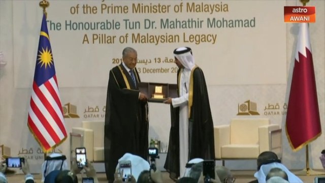 Majlis Penganugerahan Doktor Falsafah Kehormat Universiti Qatar