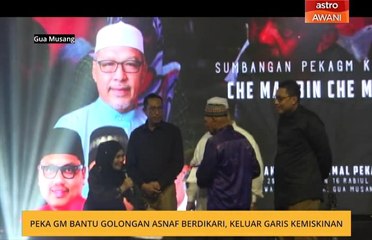 PEKA GM golongan Asnaf berdikari, keluar garis kemiskinan