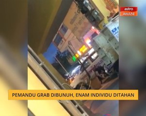 Pemandu Grab dibunuh, enam individu ditahan