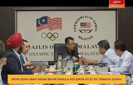 MOM sedia ubah dasar bayar semula kos biaya atlet ke temasya sukan