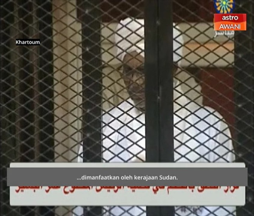 Omar Al-Bashir dipenjara dua tahun