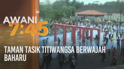 Taman Tasik Titiwangsa berwajah baharu