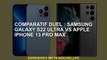 Comparaison duel : Samsung Galaxy S22 Ultra contre Apple iPhone 13 Pro Max