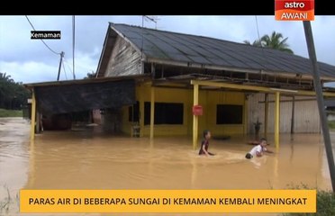 Paras air di beberapa sungai di Kemaman kembali meningkat
