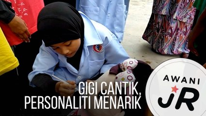 #AWANIJr: Gigi cantik, personaliti menarik