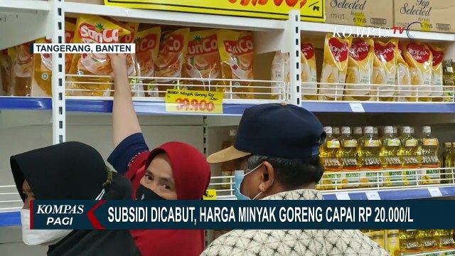 Pemerintah Resmi Cabut Harga Eceran Tertinggi Minyak Goreng