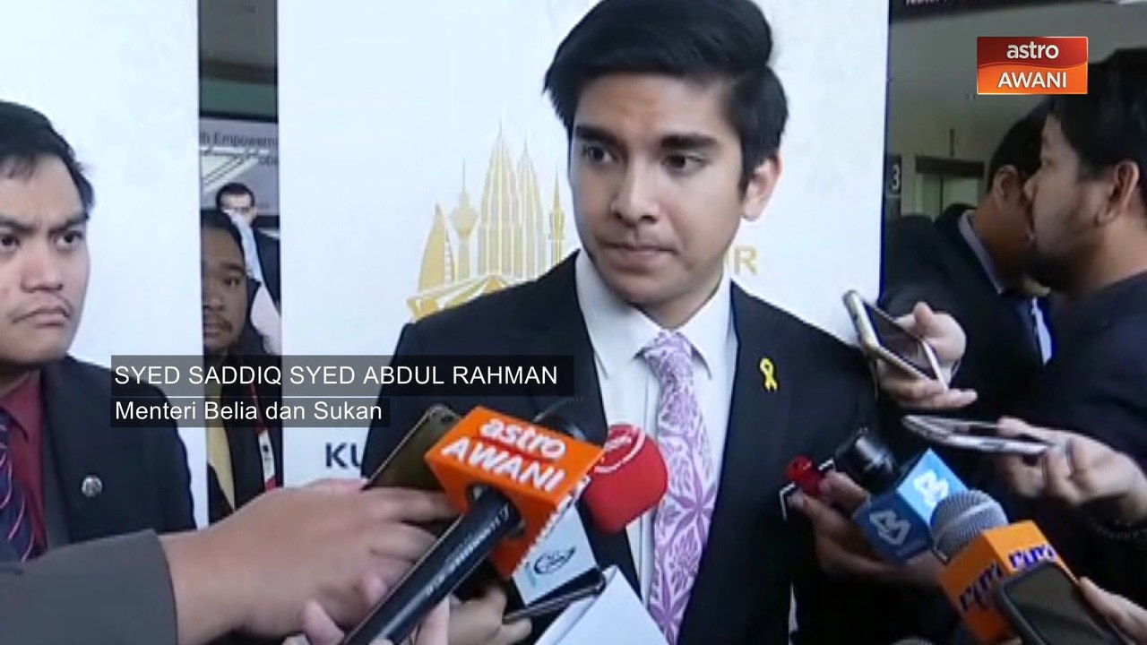 "Mana anak muda?" - Saddiq