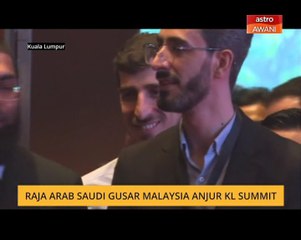 Raja Arab Saudi gusar Malaysia anjur KL Summit