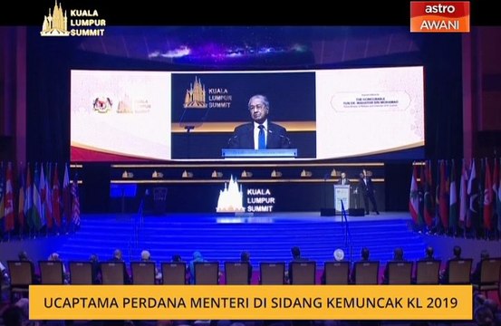 Ucaptama Perdana Menteri di Sidang Kemuncak KL 2019