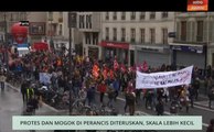 Niaga AWANI: Protes dan mogok di Perancis diteruskan, skala lebih kecil