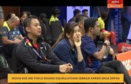 Woon Khe Wei fokus bidang kejurulatihan sebagai karier masa depan