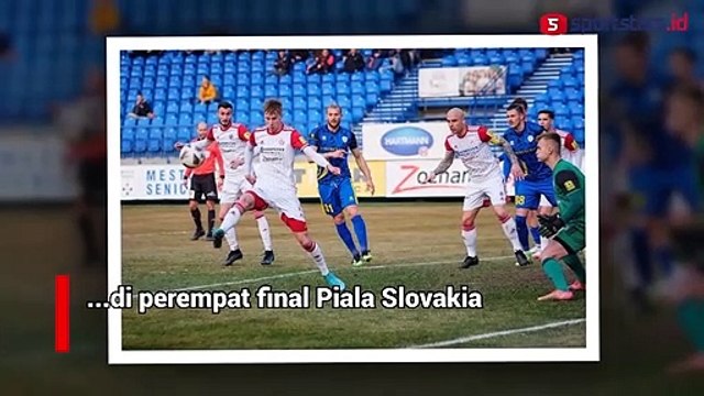 Bikin Gol dan Sumbang Assist, Witan Antar FK Senica ke Semifinal Piala Slovakia