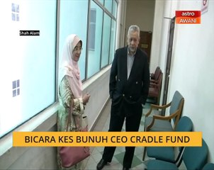 Bicara kes bunuh CEO Cradle Fund