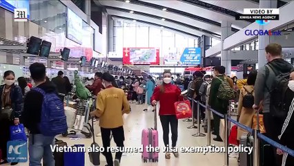 Video herunterladen: Vietnam reopens borders for international tourists