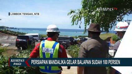 Penyelenggaran MotoGP di Sirkuit Mandalika Sudah Siap 100 Persen