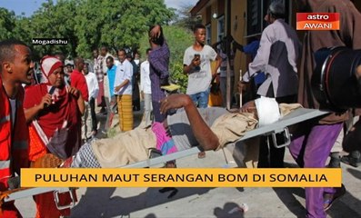 Puluhan maut serangan bom di Somalia