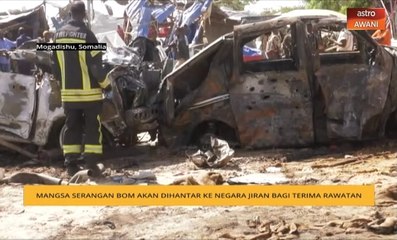 Mangsa serangan bom akan dihantar ke negara jiran bagi terima rawatan