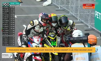Pasukan Idemitsu Honda Yuzy Racing sedia hadapi Cub Prix musim 2020