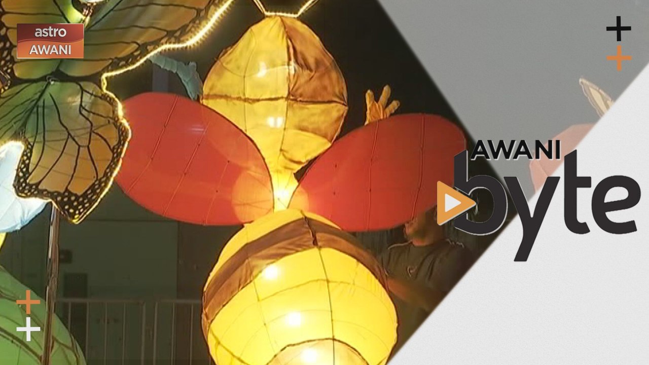 #AWANIByte: Light and Motion Putrajaya (LAMPU) jadi lokasi pilihan untuk ambang tahun baharu!